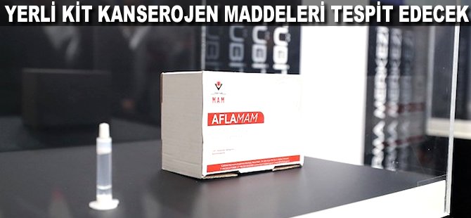 Yerli Kit Kanserojen maddeleri tespit edecek