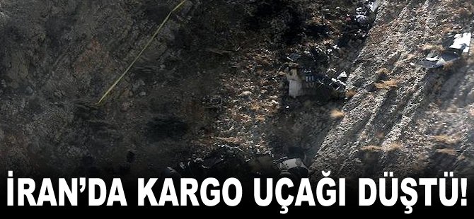 İran'da kargo uçağı düştü!