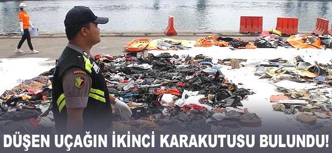 Düşen uçağın ikinci karakutusu bulundu