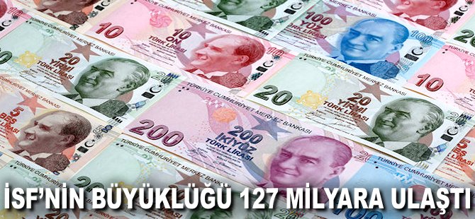 İSF'nin büyüklüğü 127 milyara ulaştı