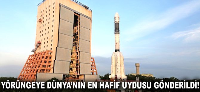 Yörüngeye Dünya'nın en hafif uydusu gönderildi!