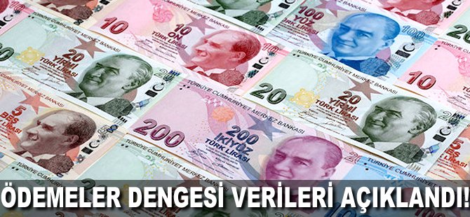 Ödemeler dengesi verileri açıklandı!