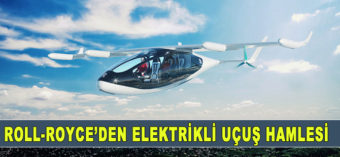 Roll-Royce'den elektrikli uçuş için önemli adım