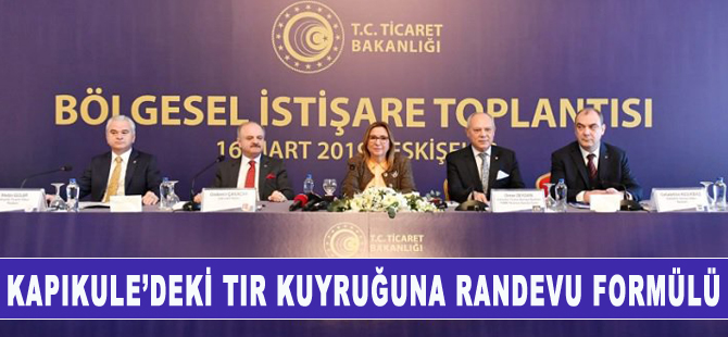 Kapıkule TIR kuyruğu "randevu" formülüyle çözülecek