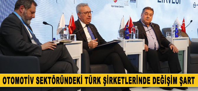 "Şirketler yok olacak parçaları üretiyor, değişim şart"