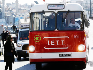 'Tosun' yeniden İstanbul yollarında