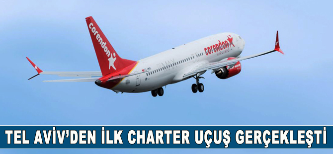 Tel Aviv'den Bodrum'a ilk charter sefer gerçekleşti