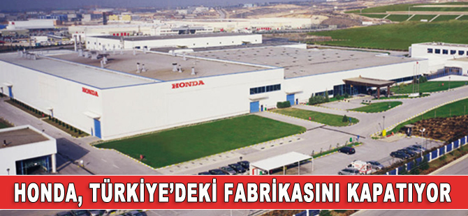 Honda, Türkiye'den çıkış tarihini açıkladı