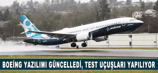 Boeing, 737 MAX'leri sertifika öncesi test uçuşunu çıkarıyor