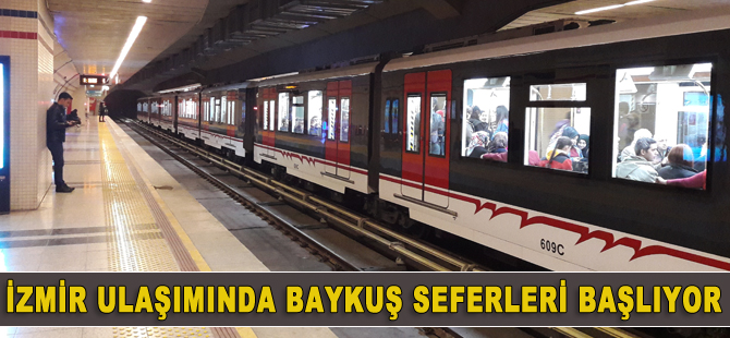 İzmir ulaşımında 'Baykuş Seferleri' başlıyor