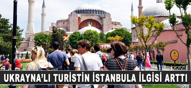 İstanbul'da Ukraynalı turist sayısı arttı