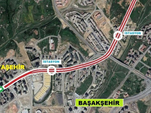 Başakşehir-Kayaşehir Metro hattı 4 km uzayacak