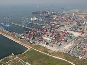 Marmara Bölgesi'nde en fazla ithalat yük elleçleyen limanı Kumport oldu