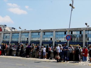 15 Temmuz Demokrasi Otogarı'nda yoğunluk