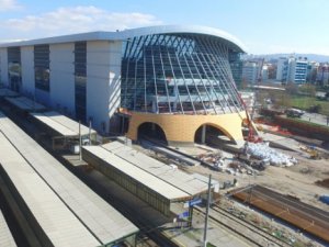 Ankara Yüksek Hızlı Tren Garı Türkiye'nin ilk LEED-GOLD sertifikalı istasyonu oldu