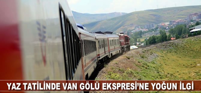 Yaz tatilinde Vangölü Ekspresi'ne yoğun ilgi