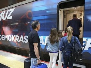 15 Temmuz treni İstanbul'a geldi!