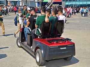 TRAGGER T-Car Teknofest’te yoğun ilgi gördü