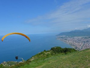 Ordu'da yamaç paraşütü uçuşları yeniden başlıyor