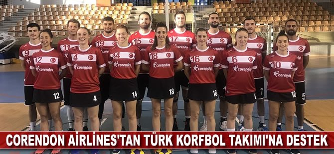 Corendon Airlines'tan Türk Korfbol Takımı'na destek