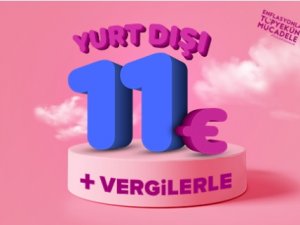 Pegasus’tan 11 Euro’ya yurt dışı bileti