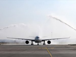 Sabiha Gökçen'e ilk uzun mesafeli uçuş gerçekleştirildi