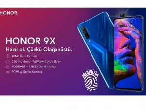 HONOR 9X özel hediyeler ile Türkiye’de