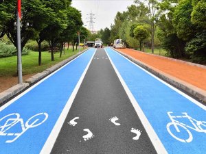 Ankara'ya 53,7 kilometrelik bisiklet yolu projesi