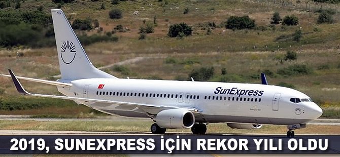 SunExpress için 2019 rekor yılı oldu