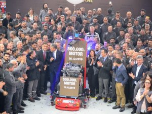 65. yılında TürkTraktör'den 500 bininci yerli motor