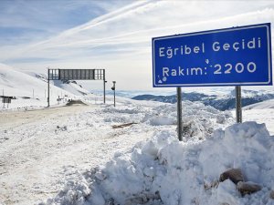 Eğribel Geçidi ulaşıma açıldı