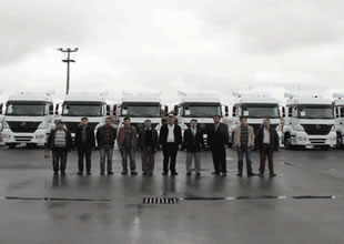 Öz Ergin Nakliyat, 8 adet Axor 1840LS aldı