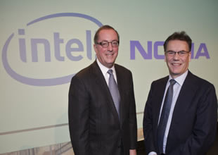 Intel ve Nokia ortak çalışmaya başlıyor