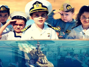 Deniz Kuvvetleri Komutanlığı'na ait gemilerin 23 Nisan Programı