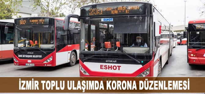 İzmir toplu ulaşımda korona düzenlemesi