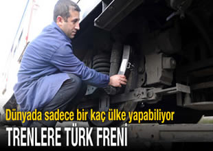 Trenler için kompozit fren sistemi tamam