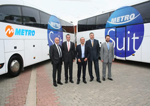 Metro, ilk 2+1 otobüslerini teslim aldı