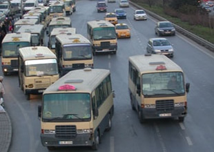 İstanbul'da "minibus durakları" projesi