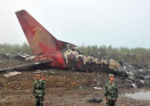 Henan Air uçağının ilk görüntüleri