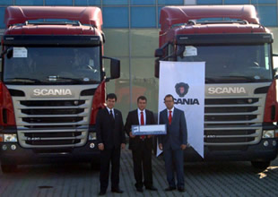 Karbon Aray A.Ş'nin tercihi "Scania" oldu