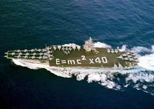 USS Enterprise gemisi Türkiye'ye geliyor