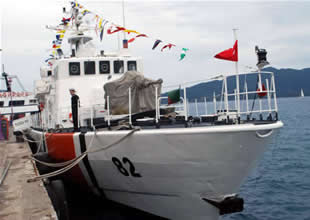 TCSG-82 botu Marmaris'te ziyarete açıldı