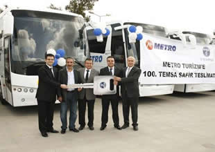 Temsa, Metro'ya 100. Safir'i teslim etti