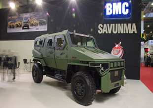BMC'nin zırhlı aracı 'Vuran' görücüye çıktı