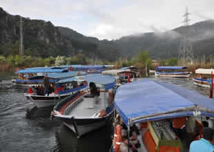 Dalyan'da tekneler çevre dostu oluyor