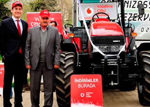 Vodafone'dan 4. traktör