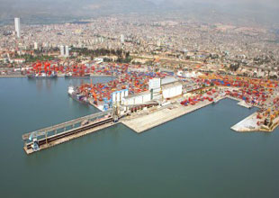Mersin Limanı'nda işlemler hızlanıyor