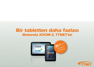 Motorola Xoom 2 tablet TTNET’te