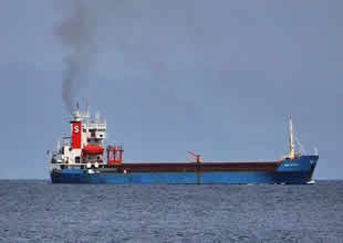 Ürdün'de Türk gemisi kundaklandı