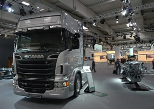 Scanianın alternatif yakıtlı Euro 6 motoru tanıtıldı